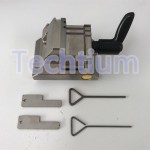 Xhorse XCMN15EN M4 Clamp (also Jaw M4))  for Condor XC-MINI,Condor XC-MINI Plus,Dolphin XP-005 for key cutting. It support household keys – mainly support standard single and double sided keys, and also for crucifix keys