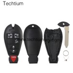 433Mhz ID46&7953 Chip FCC:5026591AK IYZ-C01C/M3N5WY783X keyless 5+1 button remote key for Chrylser,Jeep,Dodge