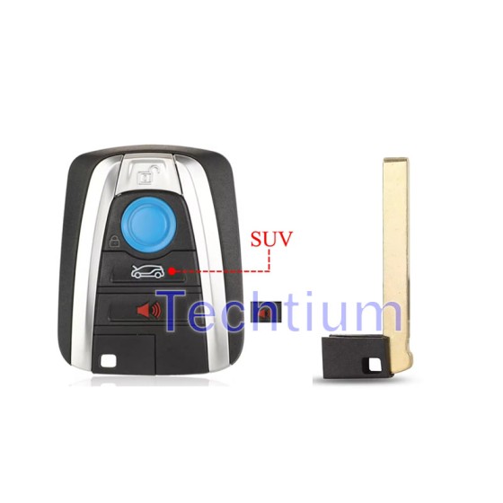 Trunk button SUV button 4 button smart key shell for BMW