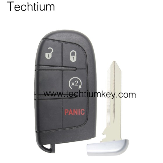 4 button remote key shell for GM