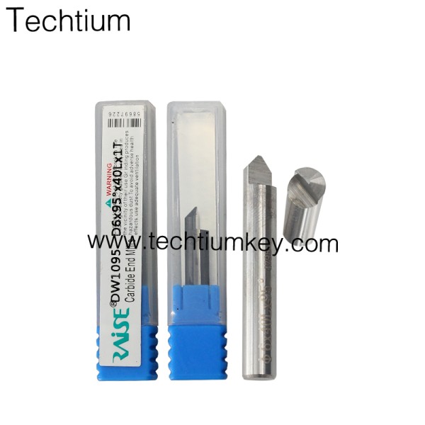 Aftermarket general 95° Single side Carbide end mills cutter  for All automatic key cutting machine(V8/X6,SEC-E9,CONDOR,A7)