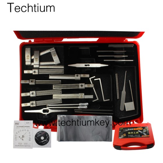 Tinfoil lock tool
