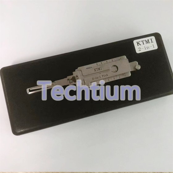 KTM1 Original Lishi 2 in 1 decode and lock pick for KTM & Yamaha Motorcycle