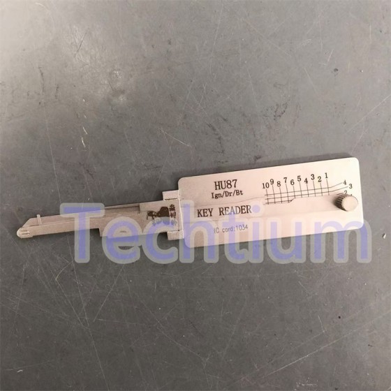 HU87 Key Reader Original Lishi 2in1 Decoder and pick for Suzuki