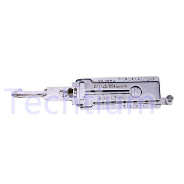 DAT12R/B54 Original Lishi 2in1 Decoder and Pick for Isuzu Heavy Trucks