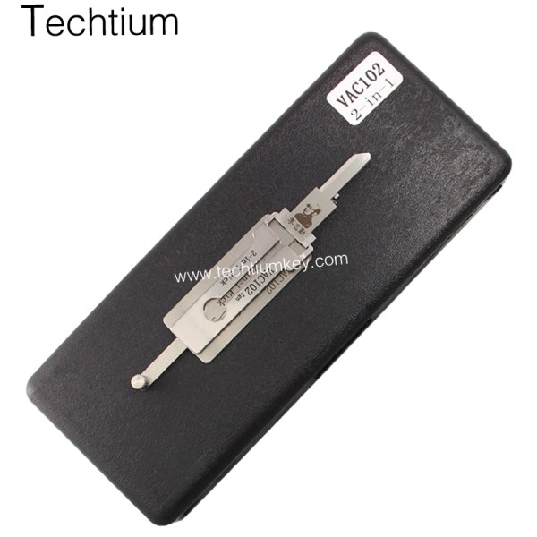 VAC102 Lishi 2 in 1 lock pick decoder for Renault