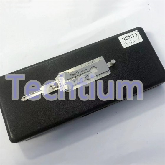 NSN11 Original Lishi 2 in 1 decoder for all cars using #06 blade (Nissan Subaru)