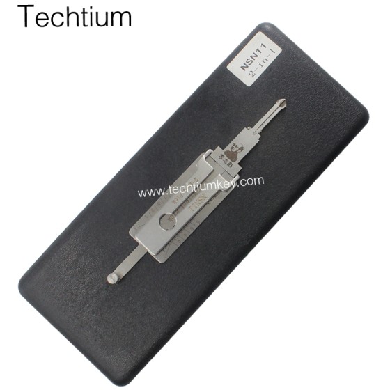NSN11 Original Lishi 2 in 1 decoder for all cars using #06 blade (Nissan Subaru)