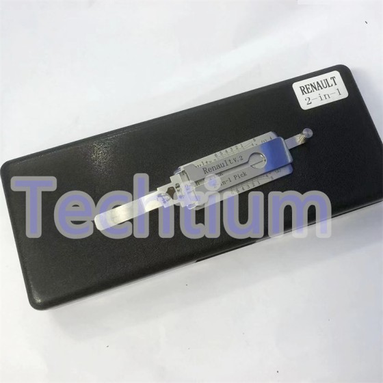 Renault V.2 Original Lishi 2 in 1 lock pick decoder for (Megane,Koleos,Scenic)