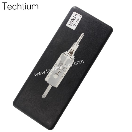 NSN14 Ignition Original Lishi lock 2 in 1 lock pick decoder for all cars that using #22 blade(Nissan and Renualt,Subaru Like Teana,Tiida,Versa,Infinite,Renault Koleos)