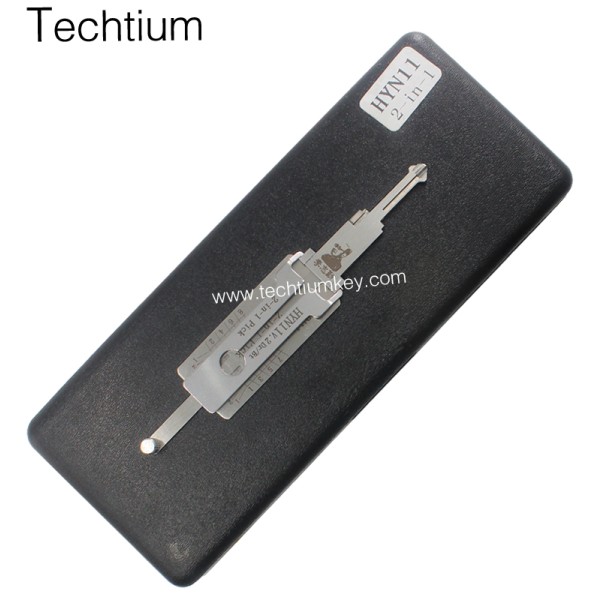 HYN11 Original Lishi 2 in 1 lock pick decoder for  cars that using #15 blade like Hyundai Elantra,Tucson,Kia Cerato