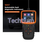 V317 Automobile fault   Diagnostic tool (Englishi,German,Italian,Dutch,Frech,Spainsh,Russian）