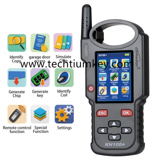 Lonsdor KH100+ Hand-Held Remote Key Programmer