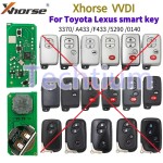 XSTO03EN XM38 Xhorse VVDI Universal Remote only PCB Support Toyota immobilizer type:8A/4D/4A
