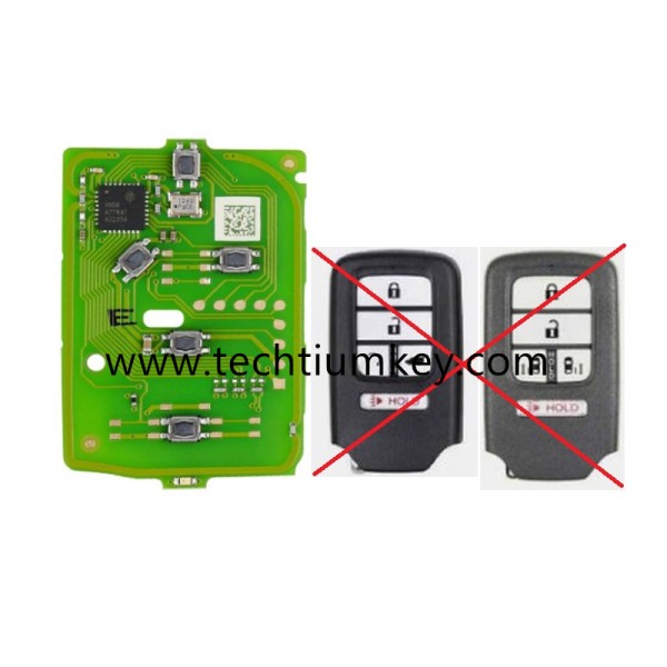 XZBT44EN (only PCB) for HONDA Xhorse VVDI Universal Remote
