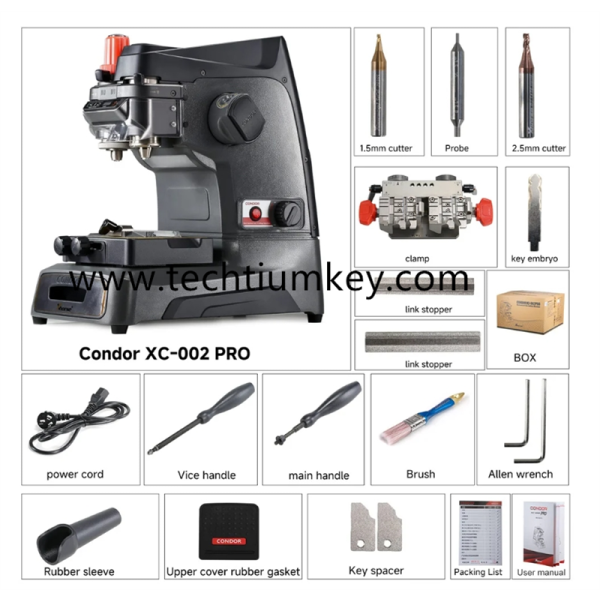 VVDI Xhorse Condor XC-002 Pro Manual Key Cutting Machine