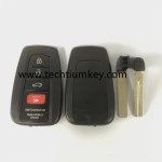 4 Button key shell for XSTO01EN