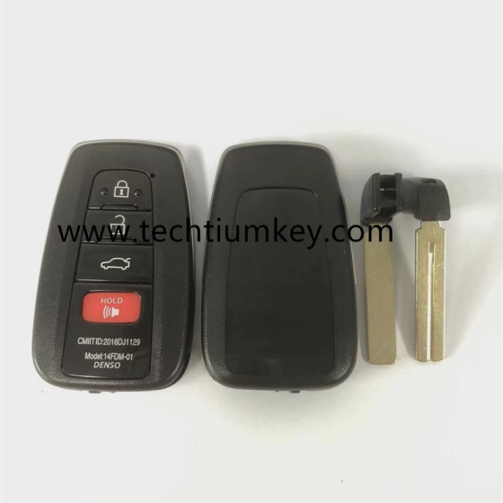 4 Button key shell for XSTO01EN