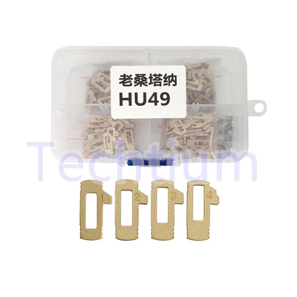 VW Old Santana HU49 lock plate 1,2,3,4 lock plate  total 200pcs （Material:copper ,better than Iron)