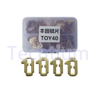 Toyota TOY40 lock plate I,S,N,Y lock plate  total 200pcs （Material:copper ,better than Iron)