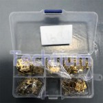 Mazda lock plate,1,2,3,4,5 lock plate 40pcs each,total 200pcs（Material:copper ,better than Iron)
