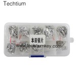 Honda lock plate,1,2,3,4,5,6 half plate 50pcs each,1 and 3 whole plate 20pcs each,total 340pcs （Material:copper ,better than Iron)