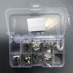 Honda lock plate,1,2,3,4,5,6 half plate 50pcs each,1 and 3 whole plate 20pcs each,total 340pcs （Material:copper ,better than Iron)