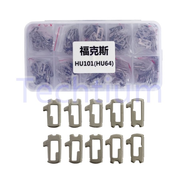 Ford Focus HU101(HU64) 1,2,3,4,5 and 11,12,13,14,15 lock plate,each 20pck,total 200pcs（Material:copper ,better than Iron)