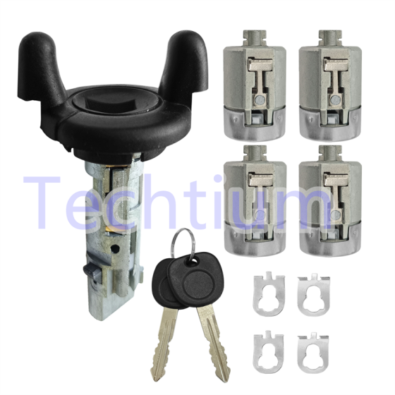 Chevrolet GMC door Lock cylinder (1pcs ignition door lock,4pcs door lock)
