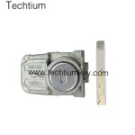 Chevrolet Cruze left door lock with HU100 blade