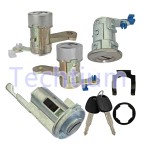 Buick Old Excelle door Lock cylinder full set (1pcs ignition door lock,1pcs trunk door lock,2pcs door lock)