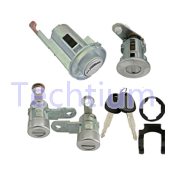 Buick Old Excelle door Lock cylinder full set (1pcs ignition door lock,1pcs trunk door lock,2pcs door lock)
