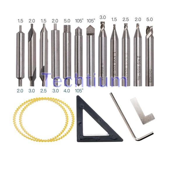 17pcs  for vertical key cutting machine