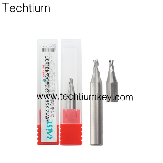 Aftermarket general 2.5mm Carbide end mills cutter  for All automatic key cutting machine(V8/X6,SEC-E9,CONDOR,A7)