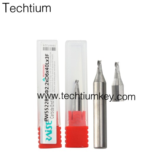 Aftermarket general 2.2mm Carbide end mills cutter  for All automatic key cutting machine(V8/X6,SEC-E9,CONDOR,A7)