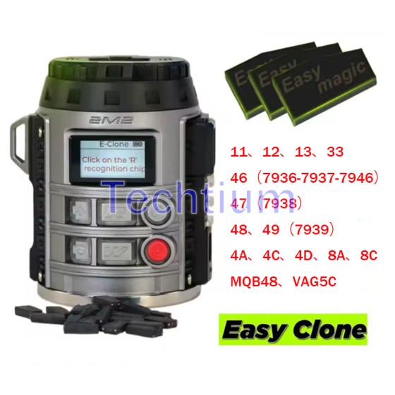 2M2 TANK EASY MAGIC CHIP Supported conversion types of chip 11、12、13、33 46（7936-7937-7946） 47（7938） 48、49（7939） 4A、4C、4D、8A、8C MQB48、VAG5C