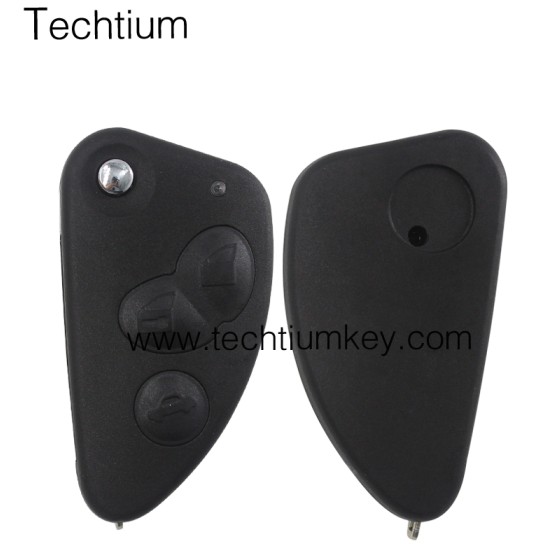 3 button remote flip key shell for Alfa
