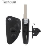 3 button remote flip key shell for Alfa