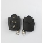 2032 battery holder 3 button remote key shell for Audi