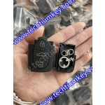 1616 battery holder 3 button remote key shell for Audi