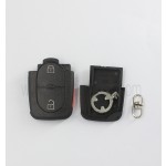 1616 battery holder 2+1 button remote key shell for Audi