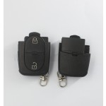 2032 battery holder 2 button remote key shell for Audi