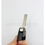 flip key head shell (Round head) for Audi