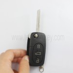 2032 battery holder 3 button remote key shell for Audi