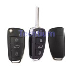 868MHZ 8E chip FCC:4F0837220R 4F0837220R KYDZ 3 button remote key for Audi A6