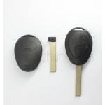 with words on back 2 button remote key shell for BMW Mini