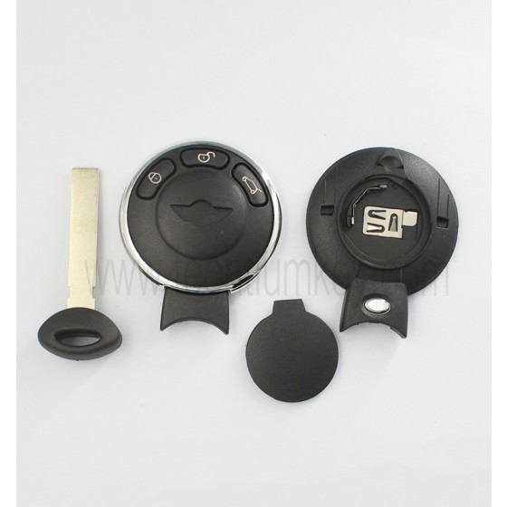 with battery clamp 3 button remote key shell for BMW MINI