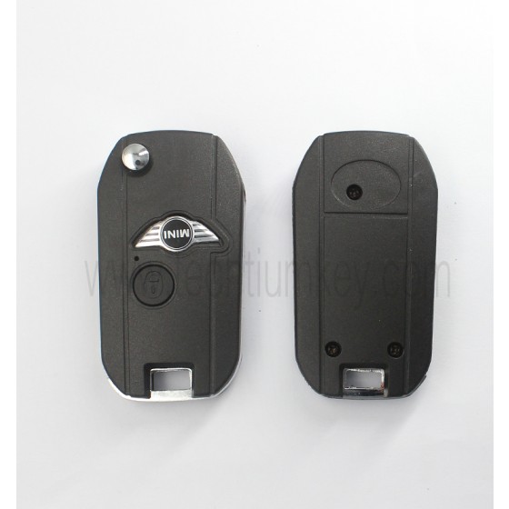 2 button remote flip key shell for BMW