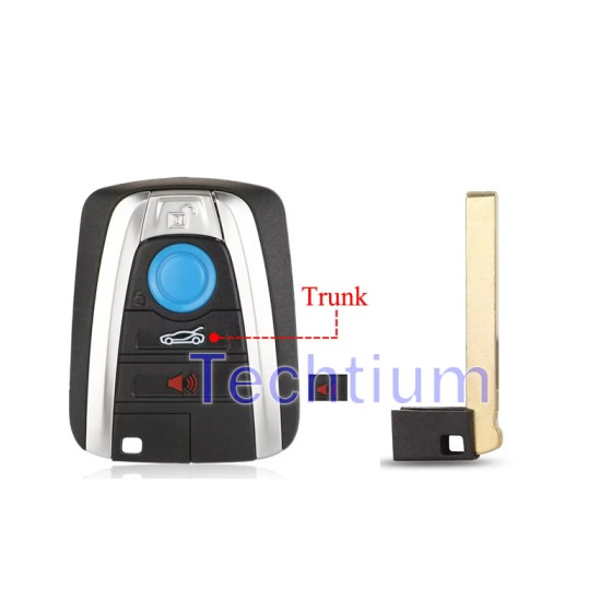 Trunk button Speak button  4 button smart key shell for BMW
