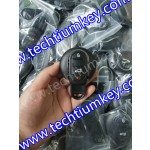 without words on back 4 button remote key shell for BMW Mini